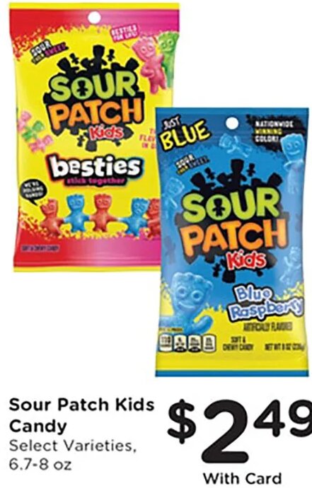 Sour Patch Kids Candy at Mariano's