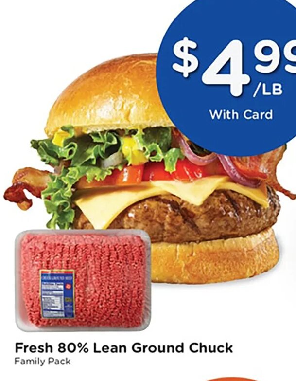 Fresh 80% Lean Ground Chuck