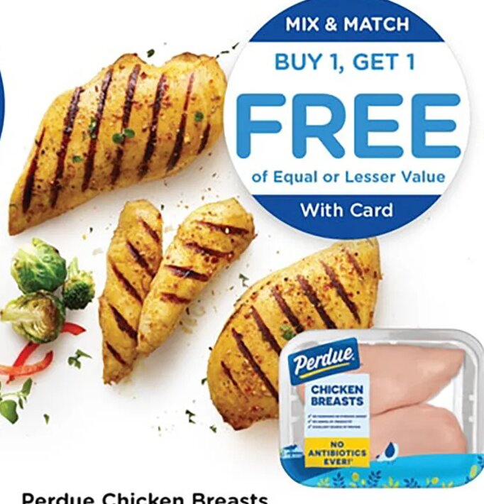 Perdue Chicken Breasts, Tenders or Thin Sliced Breasts