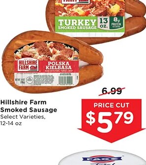 Hillshire Farm Smoked Sausage at Mariano's