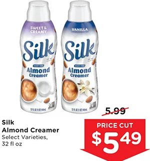 Silk Almond Creamer at Mariano's