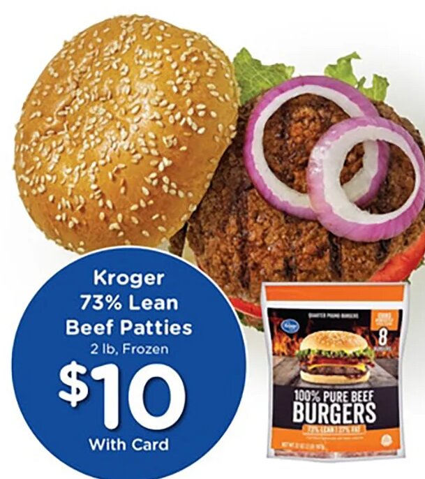 Kroger Beef Patties