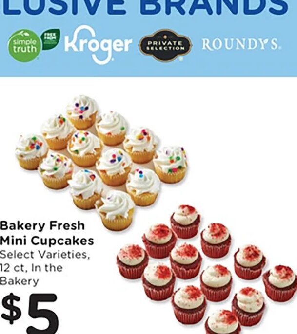 Bakery Fresh Mini Cupcakes