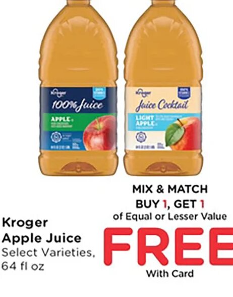 Kroger Apple Juice