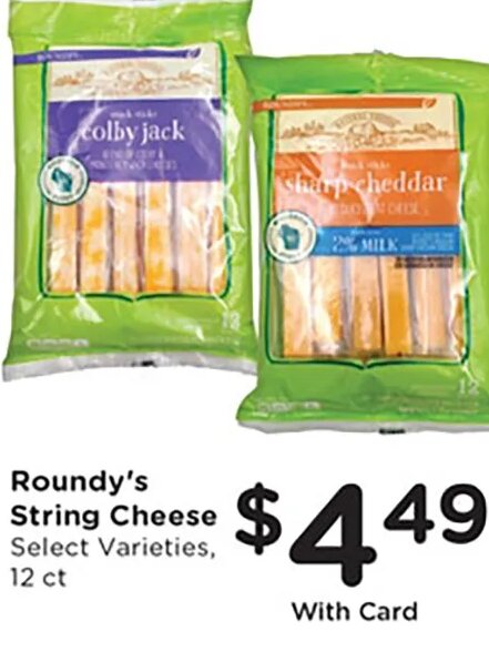 Roundy's String Cheese