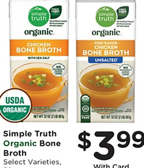 Simple Truth Organic Bone Broth