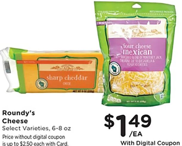 Roundy's Cheese at Mariano's