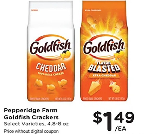 Pepperidge Farm Goldfish Crackers at Mariano's