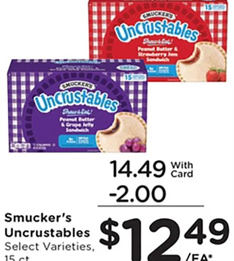 Smucker's Uncrustables