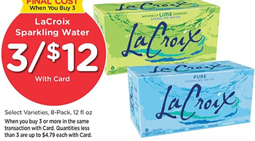 LaCroix Sparkling Water at Mariano's