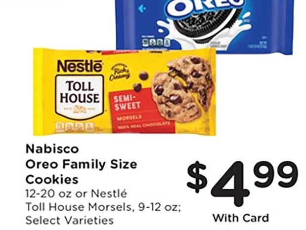 Nabisco Oreo / Toll House Morsels at Mariano's