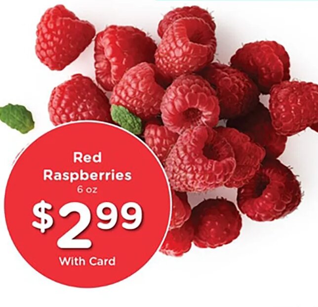 Red Raspberries at Mariano's