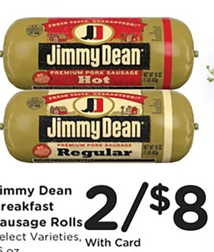Jimmy Dean Breakfast Sausage Rolls at Mariano's
