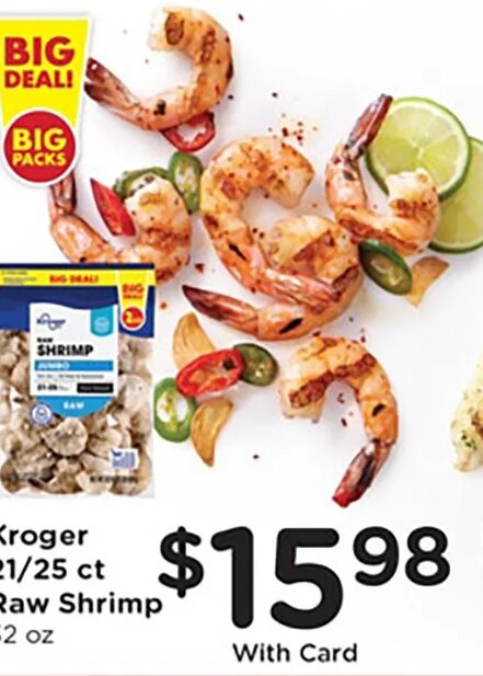 Kroger Raw Shrimp