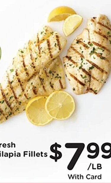 Fresh Tilapia Fillets