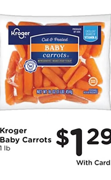 Kroger Baby Carrots