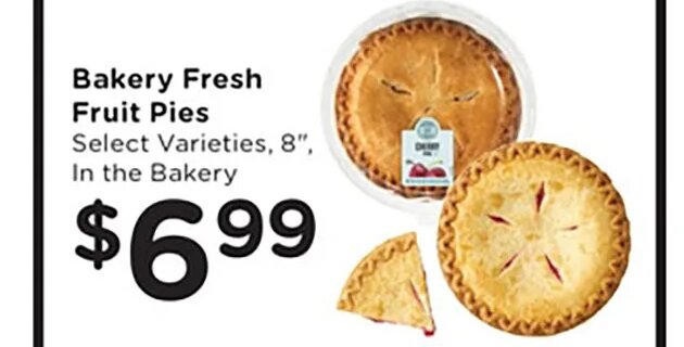 Bakery Fresh Fruit Pies