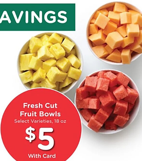 Fresh Cut Fruit Bowls