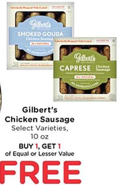 Gilbert's Chicken Sausage