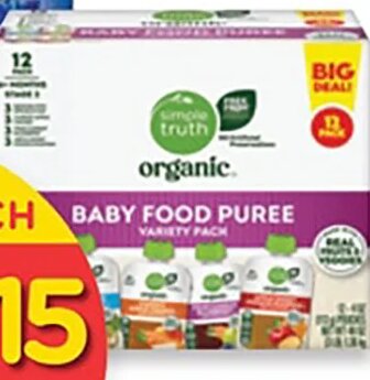 Simple Truth Organic Baby Food Puree