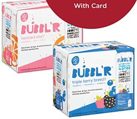 Bubbl'r Sparkling Water