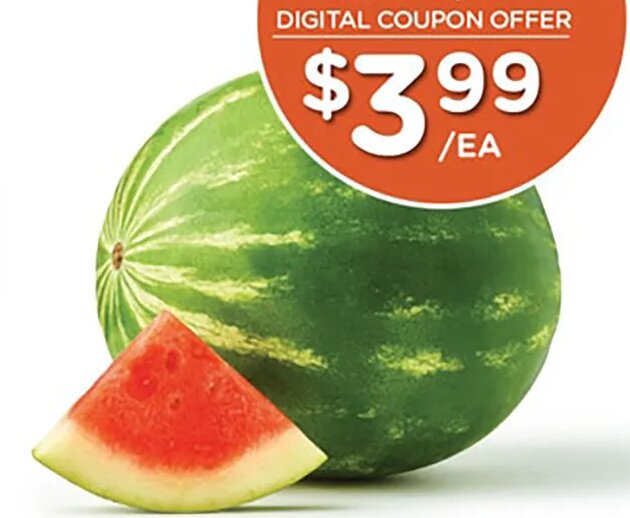 Whole Seedless Watermelon at Mariano's