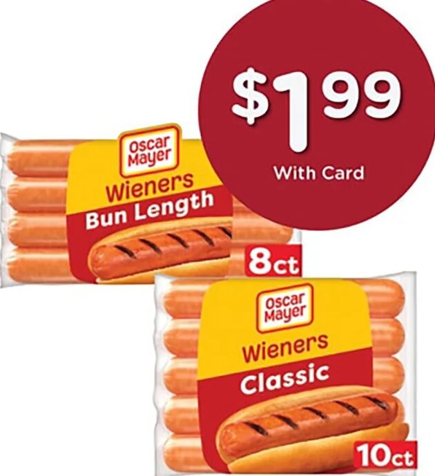 Oscar Mayer Wieners at Mariano's