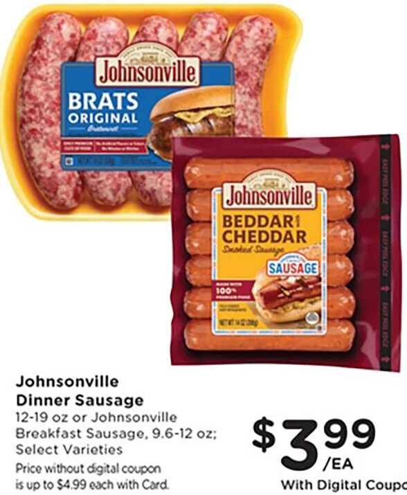 Johnsonville Dinner Sausage at Mariano's