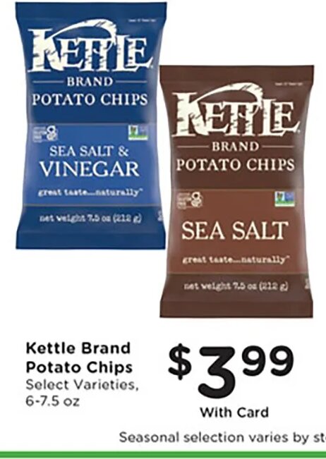 Kettle Brand Potato Chips at Mariano's