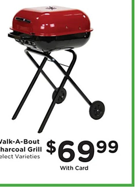 Walk-A-Bout Charcoal Grill