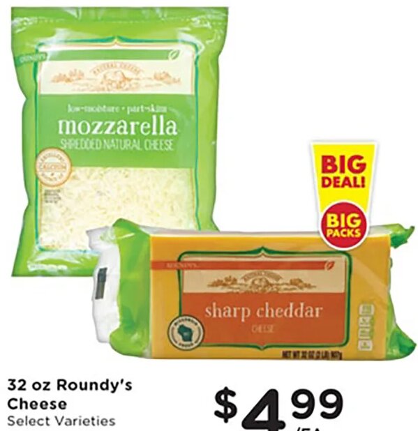 32 oz Roundy's Cheese