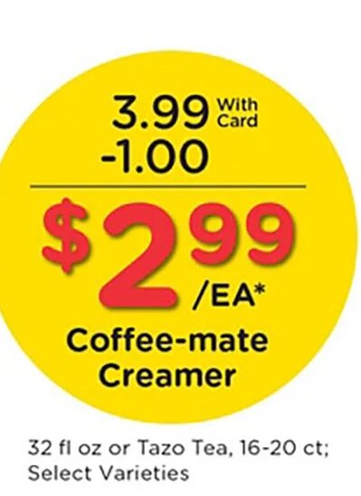 Coffee-mate Creamer at Mariano's
