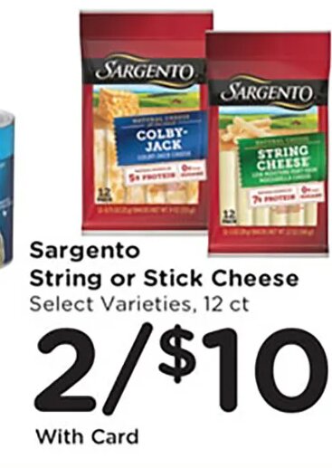Sargento String or Stick Cheese