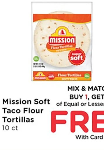 Mission Soft Taco Flour Tortillas