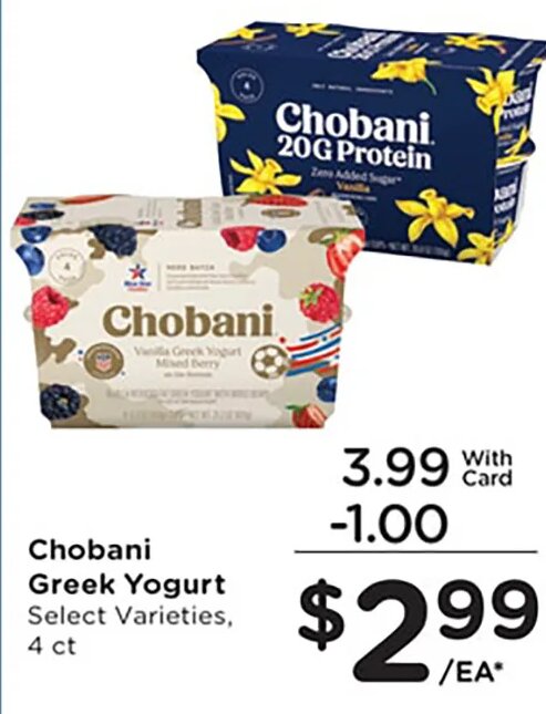 Chobani Greek Yogurt