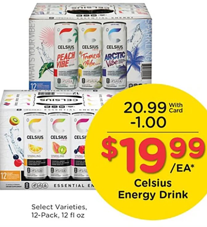 Celsius Energy Drink at Mariano's