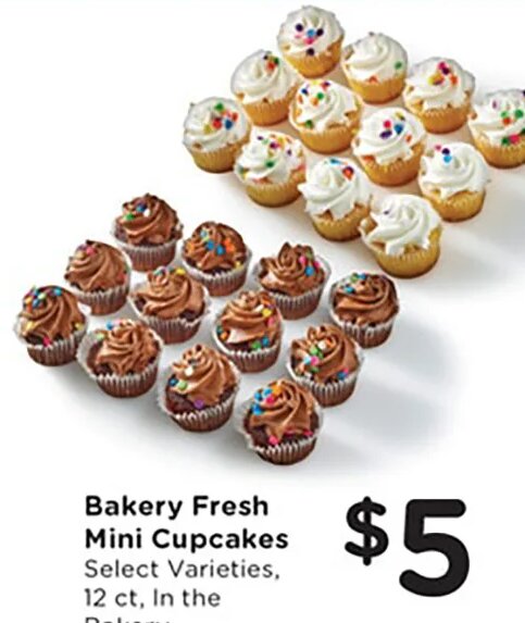 Bakery Fresh Mini Cupcakes