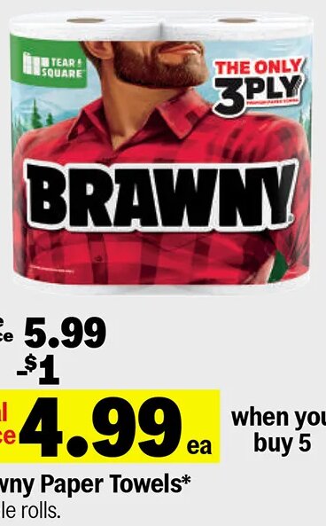 Brawny Paper Towels at Meijer