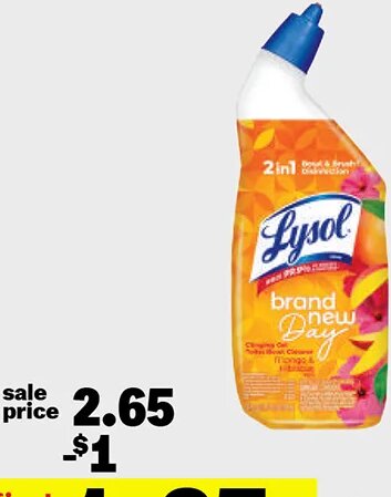 Lysol Toilet Bowl Cleaner*