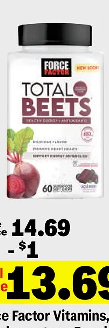 Force Factor Vitamins, Supplements or Powder at Meijer