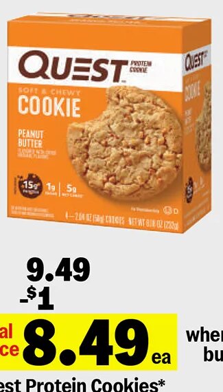 Quest Protein Cookies