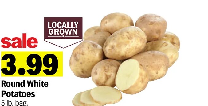 Round White Potatoes