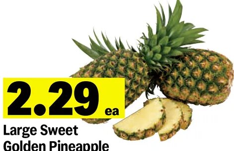 Large Sweet Golden Pineapple