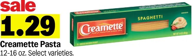 Creamette Pasta at Meijer