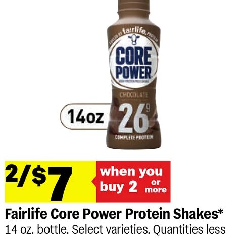 Fairlife Core Power Protein Shakes