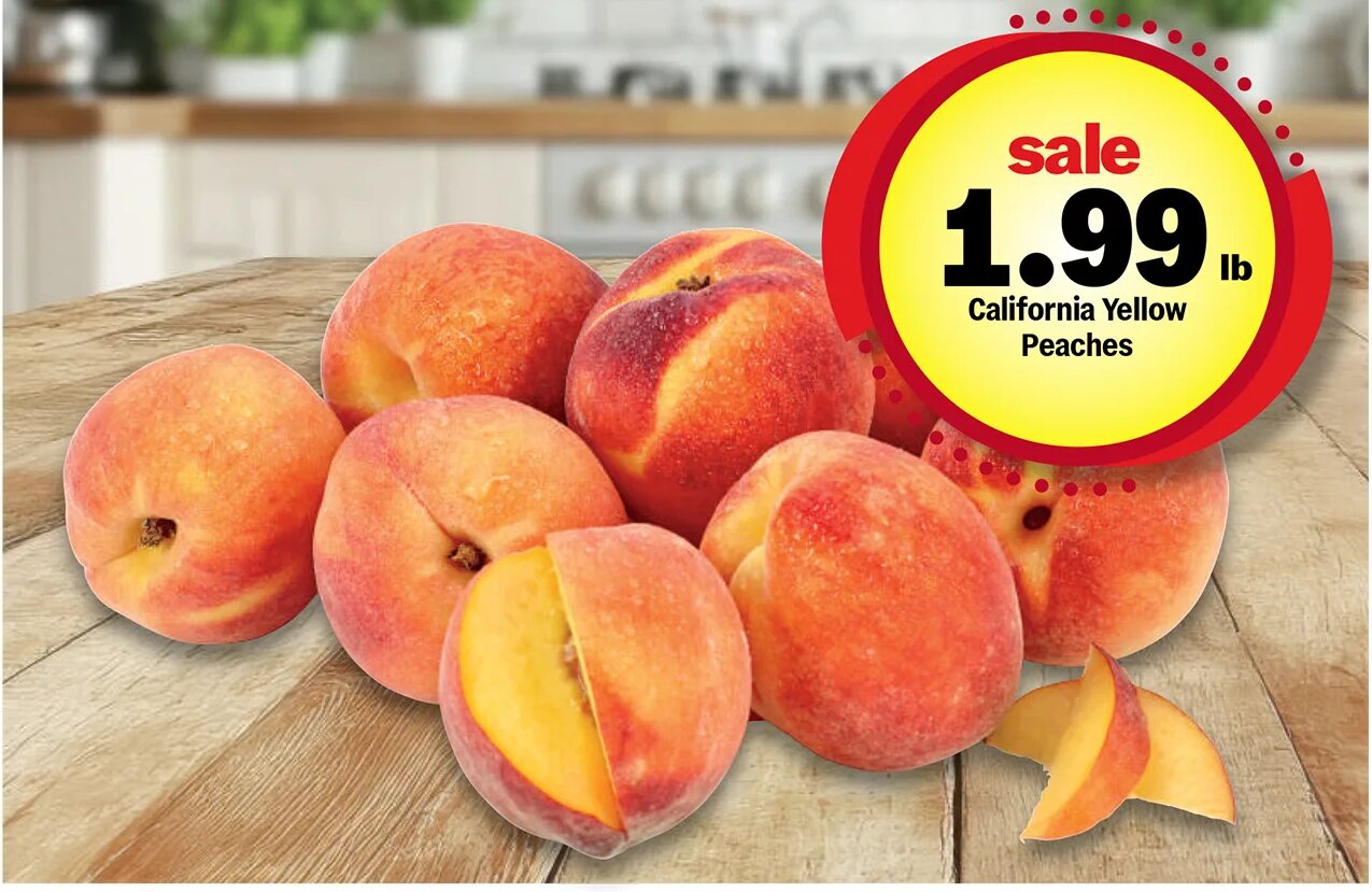 California Yellow Peaches