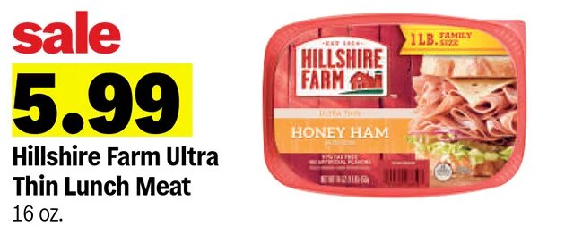 Hillshire Farm Ultra Thin Lunch Meat at Meijer