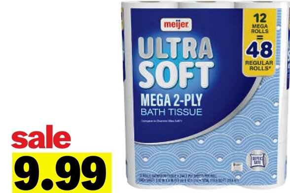 Meijer Ultra Bath Tissue at Meijer