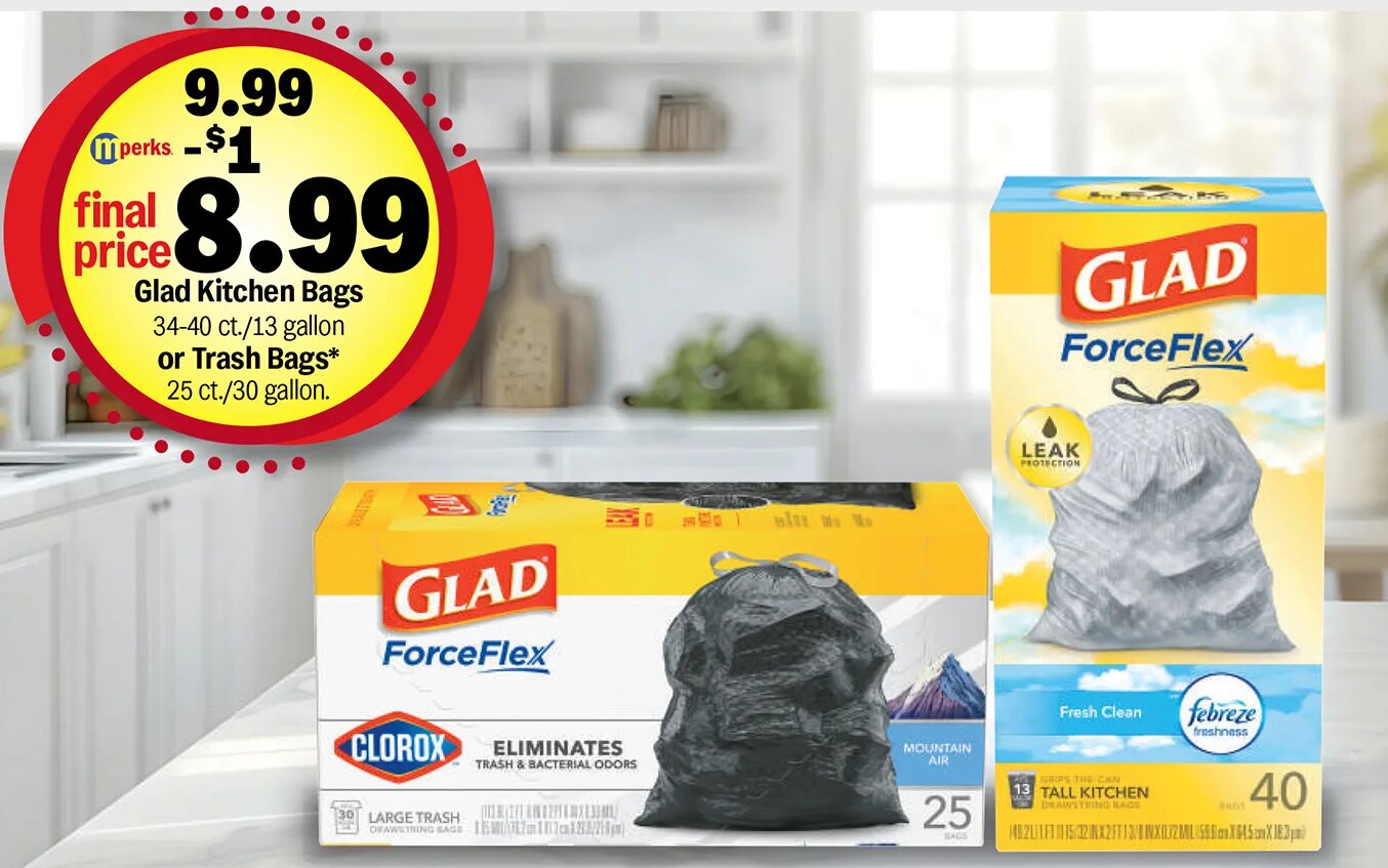 Glad Kitchen Bags at Meijer