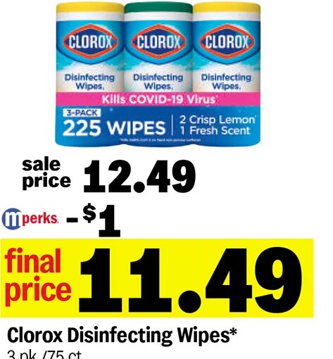 Clorox Disinfecting Wipes